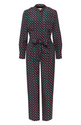 Женский шелковый комбинезон DIANE VON FURSTENBERG разноцветного цвета по цене 59950 руб., арт. 14423DVF | Фото 1 Женский шелковый комбинезон DIANE VON FURSTENBERG разноцветного цвета, арт. 14423DVF | Фото 1