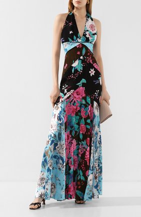 Женское платье-макси DIANE VON FURSTENBERG разноцветного цвета по цене 75050 руб., арт. 14736DVF | Фото 2 Женское платье-макси DIANE VON FURSTENBERG разноцветного цвета, арт. 14736DVF | Фото 2