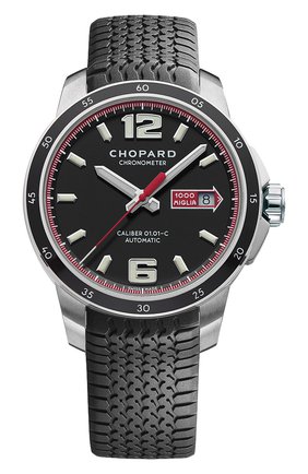 Мужские часы mille miglia gts automatic CHOPARD черного цвета по цене 470050 руб., арт. 168565-3001 | Фото 1 Мужские часы mille miglia gts automatic CHOPARD черного цвета, арт. 168565-3001 | Фото 1