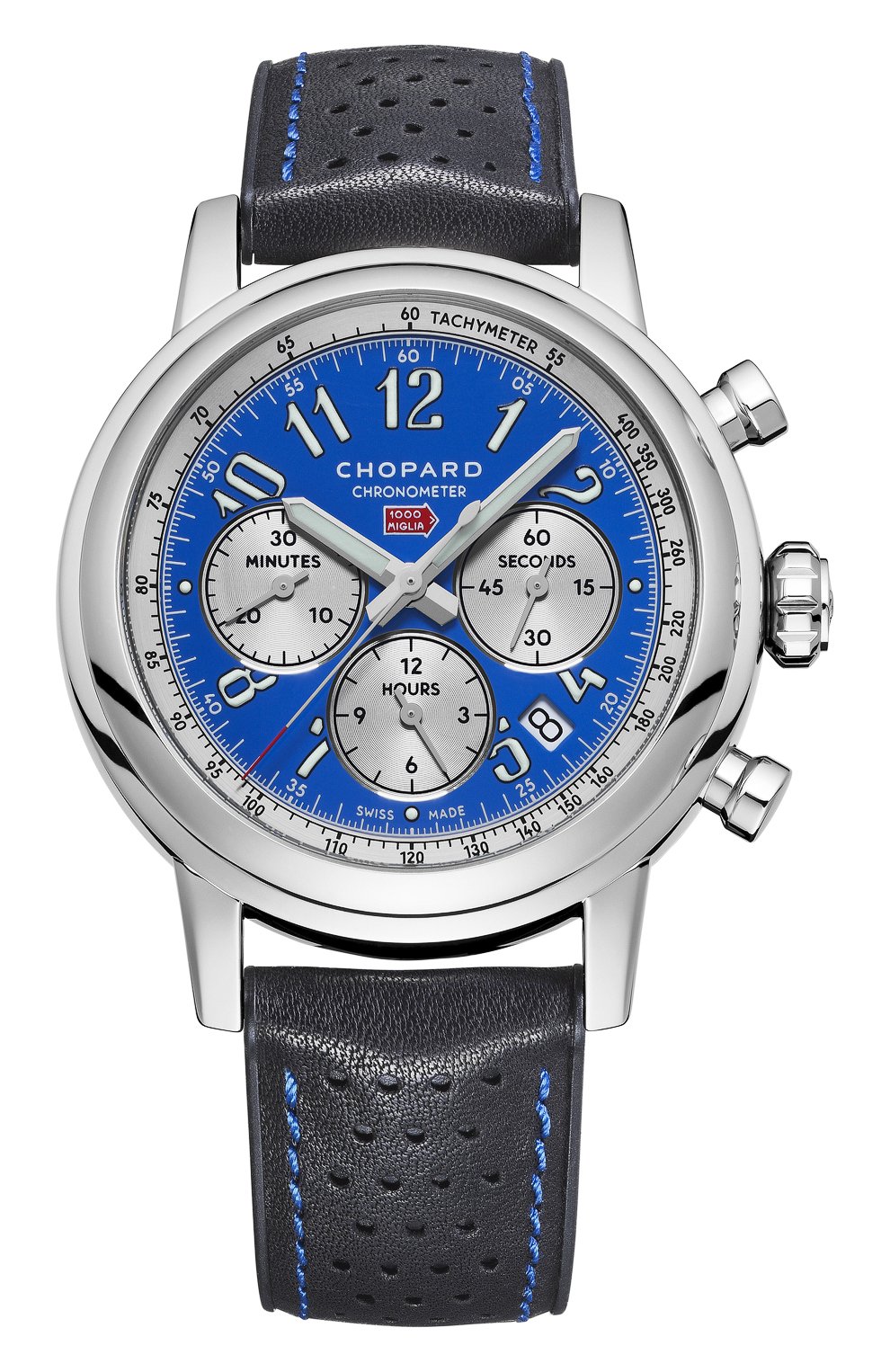 Мужские часы mille miglia racing colours CHOPARD синего цвета, арт. 168589-3010 | Фото 1