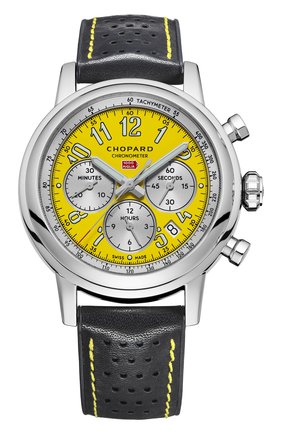 Мужские часы mille miglia racing colours CHOPARD желтого цвета по цене 474000 руб., арт. 168589-3011 | Фото 1 Мужские часы mille miglia racing colours CHOPARD желтого цвета, арт. 168589-3011 | Фото 1