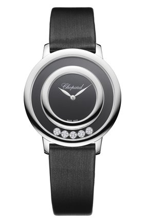 Женские часы happy diamonds icons round onyx CHOPARD черного цвета по цене 813700 руб., арт. 209429-1102 | Фото 1 Женские часы happy diamonds icons round onyx CHOPARD черного цвета, арт. 209429-1102 | Фото 1