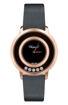 Женские часы icons round CHOPARD черного цвета по цене 813700 руб., арт. 209429-5102 | Фото 1 Женские часы icons round CHOPARD черного цвета, арт. 209429-5102 | Фото 1