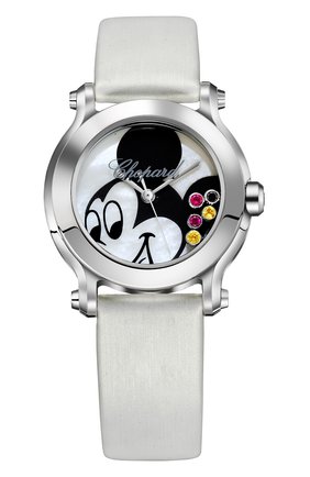 Женские часы happy sport mickey CHOPARD перламутрового цвета по цене 414750 руб., арт. 278509-3045 | Фото 1 Женские часы happy sport mickey CHOPARD перламутрового цвета, арт. 278509-3045 | Фото 1