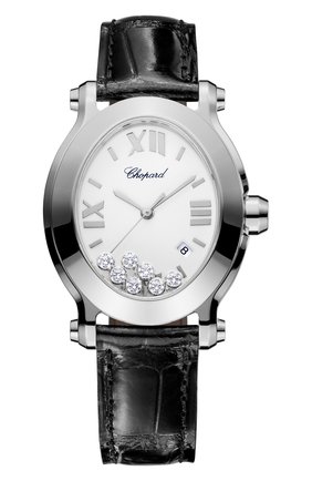 Женские часы happy sport oval CHOPARD белого цвета по цене 572750 руб., арт. 278546-3001 | Фото 1 Женские часы happy sport oval CHOPARD белого цвета, арт. 278546-3001 | Фото 1