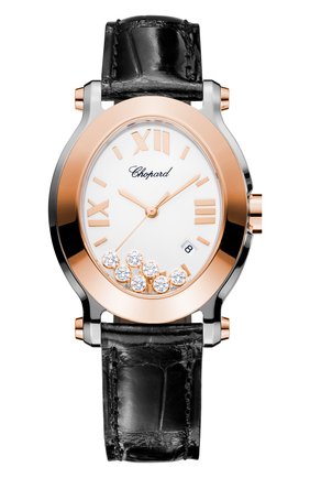 Женские часы happy sport oval CHOPARD белого цвета по цене 782100 руб., арт. 278546-6001 | Фото 1 Женские часы happy sport oval CHOPARD белого цвета, арт. 278546-6001 | Фото 1
