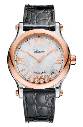 Женские часы happy sport automatic CHOPARD перламутрового цвета по цене 869000 руб., арт. 278559-6008 | Фото 1 Женские часы happy sport automatic CHOPARD перламутрового цвета, арт. 278559-6008 | Фото 1