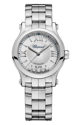 Женские часы happy sport automatic CHOPARD серебряного цвета по цене 632000 руб., арт. 278573-3002 | Фото 1 Женские часы happy sport automatic CHOPARD серебряного цвета, арт. 278573-3002 | Фото 1