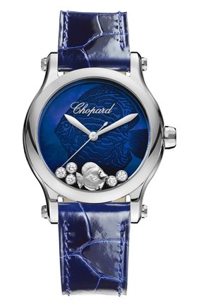 Женские часы happy fish CHOPARD бесцветного цвета по цене 635950 руб., арт. 278578-3002 | Фото 1 Женские часы happy fish CHOPARD бесцветного цвета, арт. 278578-3002 | Фото 1