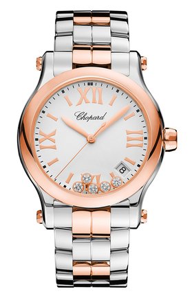 Женские часы happy sport CHOPARD белого цвета по цене 1042800 руб., арт. 278582-6002 | Фото 1 Женские часы happy sport CHOPARD белого цвета, арт. 278582-6002 | Фото 1