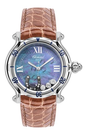 Женские часы happy horseshoe CHOPARD серого цвета по цене 620150 руб., арт. 288422-3001 | Фото 1 Женские часы happy horseshoe CHOPARD серого цвета, арт. 288422-3001 | Фото 1