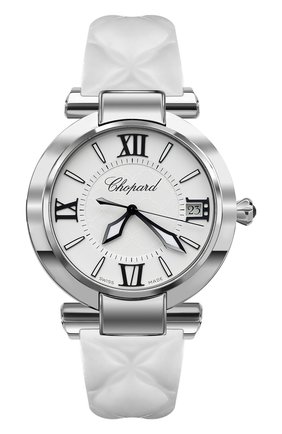 Женские часы imperiale CHOPARD белого цвета по цене 513500 руб., арт. 388531-3007 | Фото 1 Женские часы imperiale CHOPARD белого цвета, арт. 388531-3007 | Фото 1