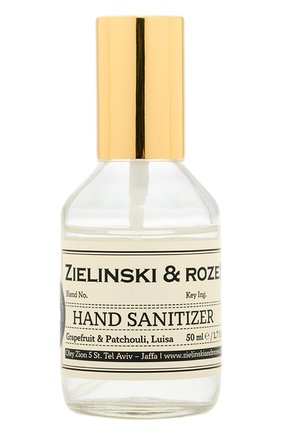 Женского спрей для рук grapefruit & patchouli, luisa ZIELINSKI&ROZEN бесцветного цвета по цене 670 руб., арт. 4627153153108 | Фото 1 Женского спрей для рук grapefruit & patchouli, luisa ZIELINSKI&ROZEN бесцветного цвета, арт. 4627153153108 | Фото 1