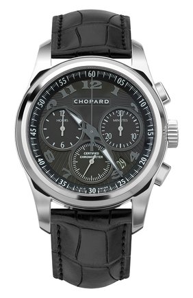 Мужские часы l.u.c chrono one CHOPARD черного цвета по цене 3215300 руб., арт. 161916-1002 | Фото 1 Мужские часы l.u.c chrono one CHOPARD черного цвета, арт. 161916-1002 | Фото 1