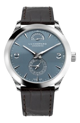 Мужские часы l.u.c quattro CHOPARD синего цвета по цене 2073750 руб., арт. 161926-1002 | Фото 1 Мужские часы l.u.c quattro CHOPARD синего цвета, арт. 161926-1002 | Фото 1