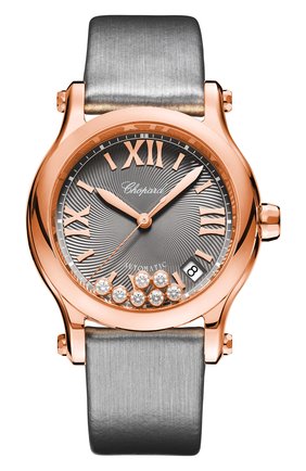 Женские часы happy sport CHOPARD серого цвета по цене 1228450 руб., арт. 274808-5012 | Фото 1 Женские часы happy sport CHOPARD серого цвета, арт. 274808-5012 | Фото 1