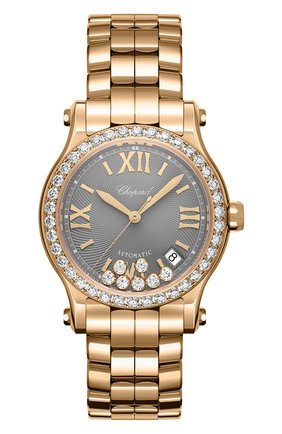 Женские часы happy sport CHOPARD серого цвета по цене 3321950 руб., арт. 274808-5015 | Фото 1 Женские часы happy sport CHOPARD серого цвета, арт. 274808-5015 | Фото 1