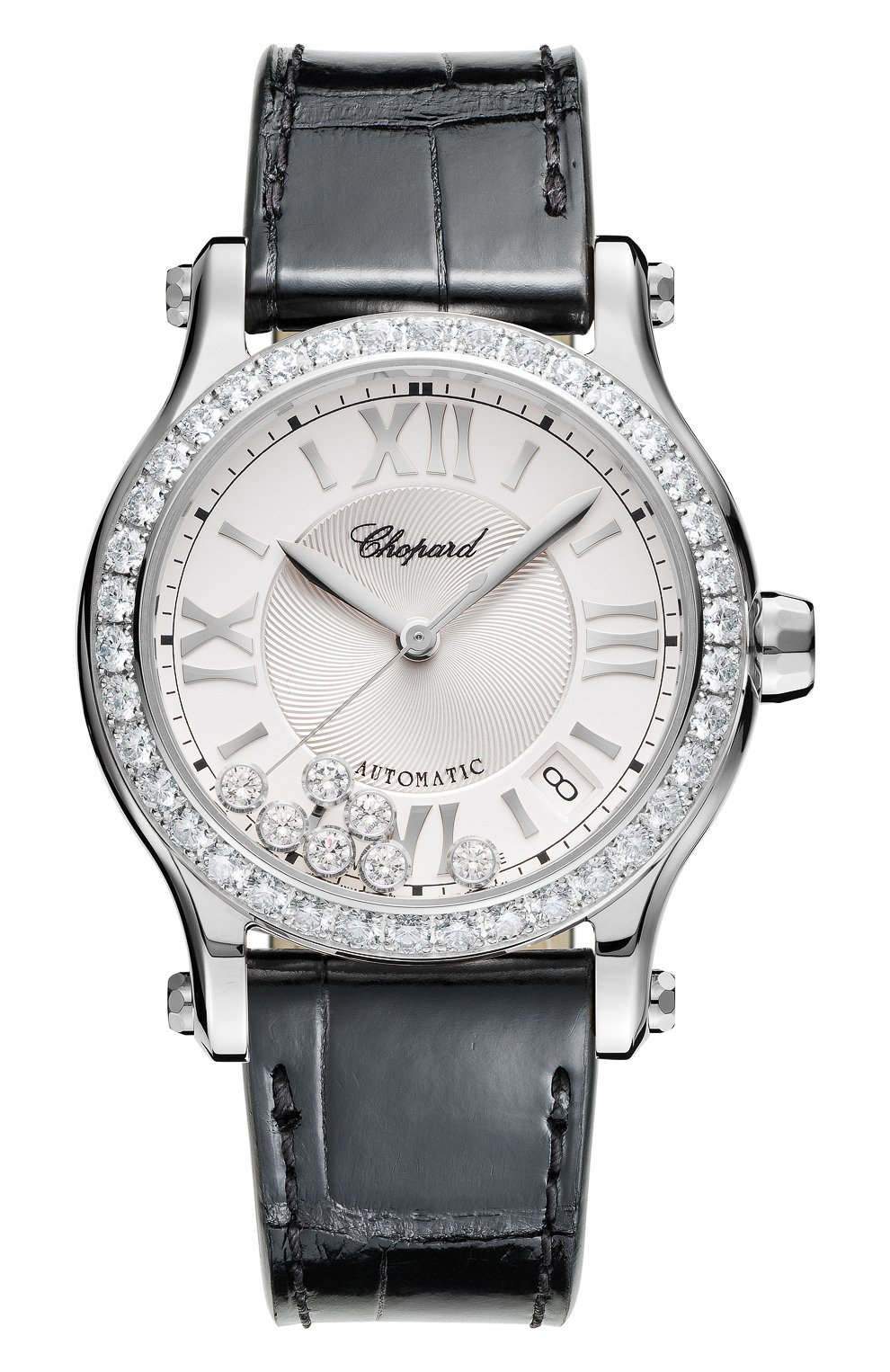 Женские часы happy sport automatic CHOPARD серебряного цвета, арт. 278559-3003 | Фото 1