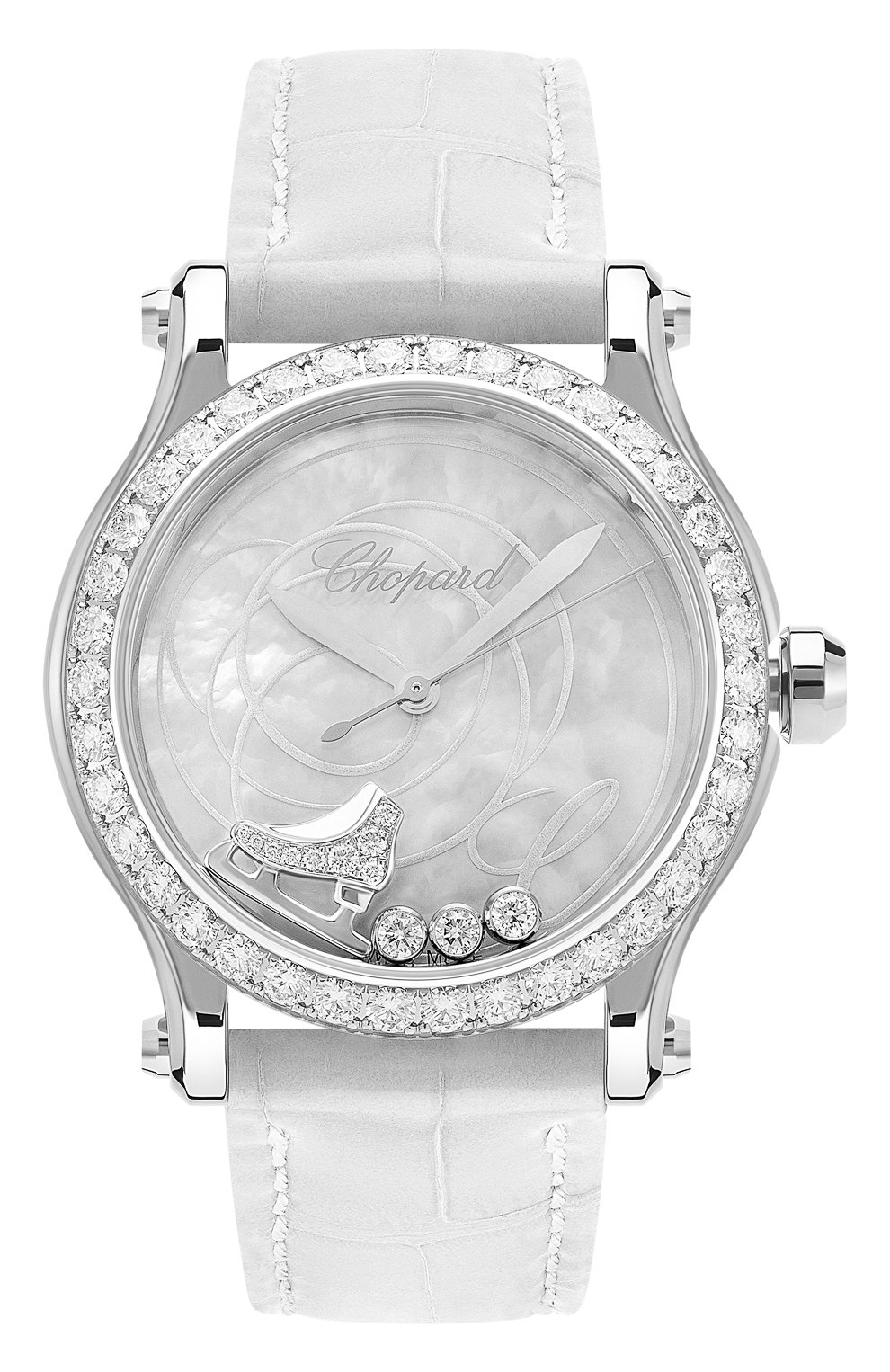 Женские часы tatiana navka CHOPARD перламутрового цвета, арт. 278598-3004 | Фото 1