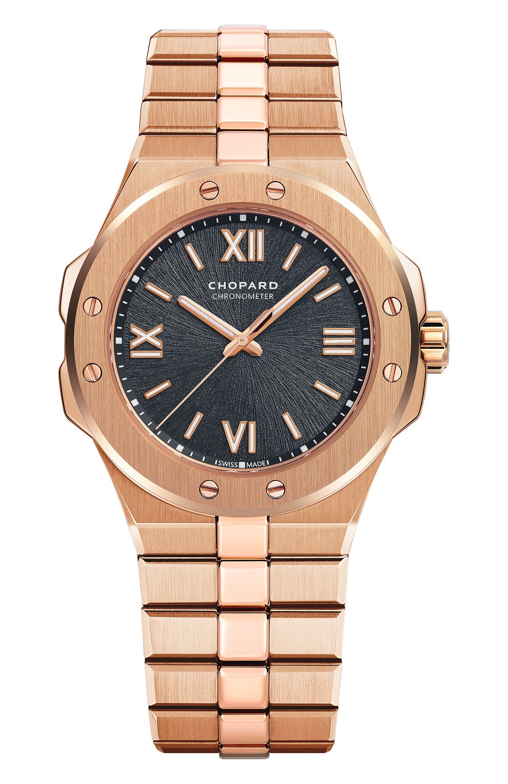 Женские часы alpine eagle CHOPARD темно-серого цвета, арт. 295370-5001 | Фото 1