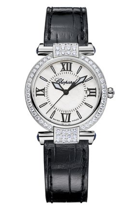 Женские часы imperiale CHOPARD перламутрового цвета по цене 1414100 руб., арт. 384238-1001 | Фото 1 Женские часы imperiale CHOPARD перламутрового цвета, арт. 384238-1001 | Фото 1
