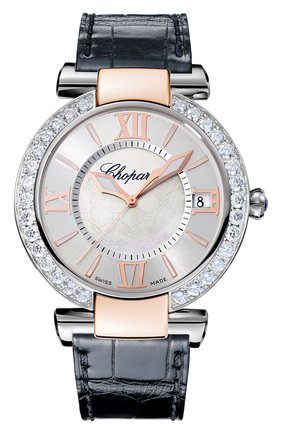 Женские часы imperiale CHOPARD перламутрового цвета по цене 1757750 руб., арт. 388531-6003 | Фото 1 Женские часы imperiale CHOPARD перламутрового цвета, арт. 388531-6003 | Фото 1
