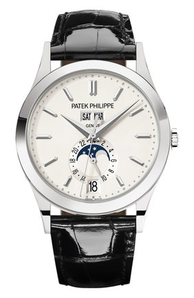Мужские часы annual calendar PATEK PHILIPPE белого цвета по цене 4034400 руб., арт. 5396 G-011 | Фото 1 Мужские часы annual calendar PATEK PHILIPPE белого цвета, арт. 5396 G-011 | Фото 1