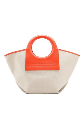 Женская сумка cala small HEREU оранжевого цвета по цене 26200 руб., арт. CALA SMALL/WBR20CALS003 | Фото 1 Женская сумка cala small HEREU оранжевого цвета, арт. CALA SMALL/WBR20CALS003 | Фото 1