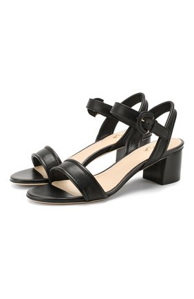 Женские кожаные босоножки TOD’S черного цвета по цене 35700 руб., арт. XXW19C0CW70NGX | Фото 1 Женские кожаные босоножки TOD’S черного цвета, арт. XXW19C0CW70NGX | Фото 1