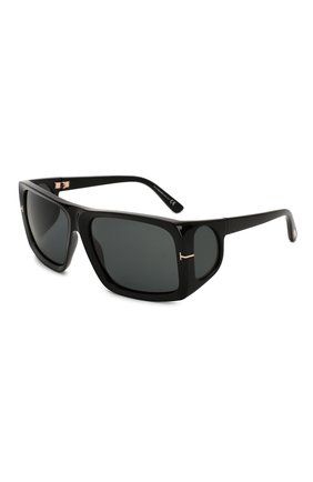 Мужские солнцезащитные очки TOM FORD черного цвета по цене 28800 руб., арт. TF730 | Фото 1 Мужские солнцезащитные очки TOM FORD черного цвета, арт. TF730 | Фото 1