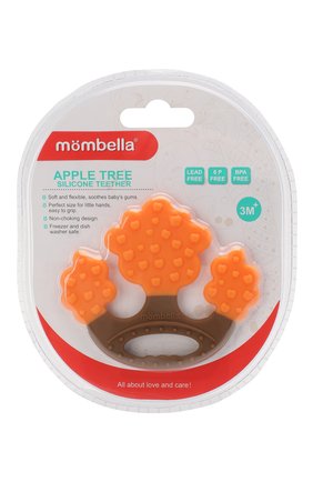 Детского прорезыватель MOMBELLA оранжевого цвета по цене 400 руб., арт. P8049 | Фото 1 Детского прорезыватель MOMBELLA оранжевого цвета, арт. P8049 | Фото 1