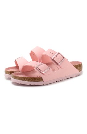 Детский шлепанцы BIRKENSTOCK розового цвета по цене 3600 руб., арт. 1012538/24-35 | Фото 1 Детский шлепанцы BIRKENSTOCK розового цвета, арт. 1012538/24-35 | Фото 1