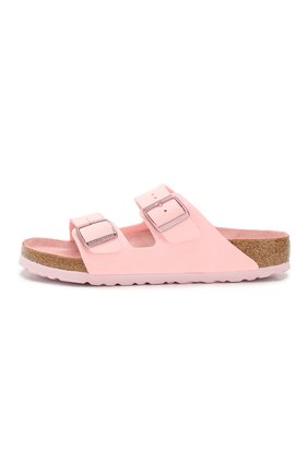 Детский шлепанцы BIRKENSTOCK розового цвета по цене 3600 руб., арт. 1012538/24-35 | Фото 2 Детский шлепанцы BIRKENSTOCK розового цвета, арт. 1012538/24-35 | Фото 2