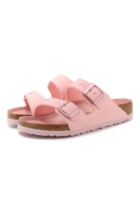 Детский шлепанцы BIRKENSTOCK розового цвета по цене 4495 руб., арт. 1012538/36 | Фото 1 Детский шлепанцы BIRKENSTOCK розового цвета, арт. 1012538/36 | Фото 1