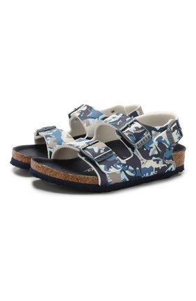 Детские сандалии BIRKENSTOCK разноцветного цвета по цене 4495 руб., арт. 1012703/24-35 | Фото 1 Детские сандалии BIRKENSTOCK разноцветного цвета, арт. 1012703/24-35 | Фото 1