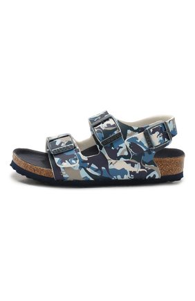 Детские сандалии BIRKENSTOCK разноцветного цвета по цене 4495 руб., арт. 1012703/24-35 | Фото 2 Детские сандалии BIRKENSTOCK разноцветного цвета, арт. 1012703/24-35 | Фото 2