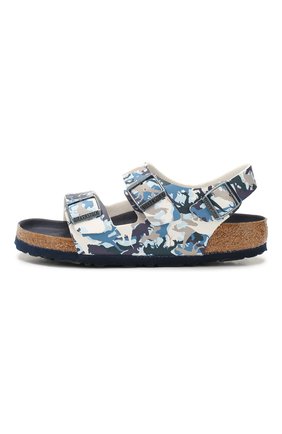 Детские сандалии BIRKENSTOCK разноцветного цвета по цене 5400 руб., арт. 1012703/36 | Фото 2 Детские сандалии BIRKENSTOCK разноцветного цвета, арт. 1012703/36 | Фото 2