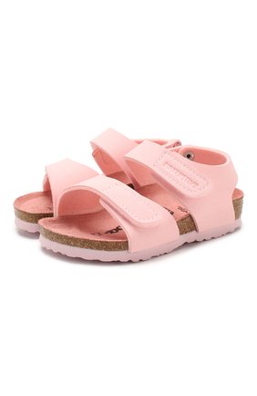 Детские босоножки BIRKENSTOCK розового цвета по цене 4495 руб., арт. 1015408/24-35 | Фото 1 Детские босоножки BIRKENSTOCK розового цвета, арт. 1015408/24-35 | Фото 1
