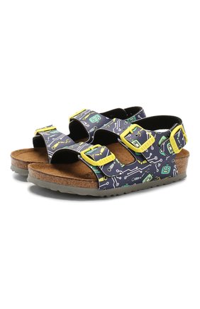 Детские сандалии BIRKENSTOCK разноцветного цвета по цене 3995 руб., арт. 1015616/24-35 | Фото 1 Детские сандалии BIRKENSTOCK разноцветного цвета, арт. 1015616/24-35 | Фото 1