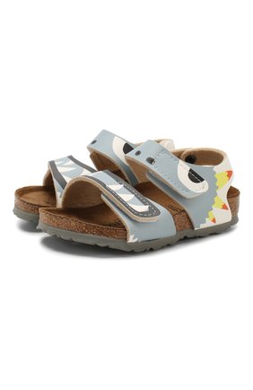 Детские сандалии BIRKENSTOCK разноцветного цвета по цене 4495 руб., арт. 1015636/24-35 | Фото 1 Детские сандалии BIRKENSTOCK разноцветного цвета, арт. 1015636/24-35 | Фото 1