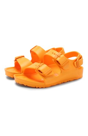 Детские сандалии BIRKENSTOCK желтого цвета по цене 2250 руб., арт. 1015701/24-35 | Фото 1 Детские сандалии BIRKENSTOCK желтого цвета, арт. 1015701/24-35 | Фото 1