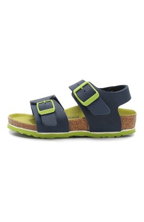 Детские сандалии BIRKENSTOCK синего цвета по цене 4495 руб., арт. 1015755/24-35 | Фото 2 Детские сандалии BIRKENSTOCK синего цвета, арт. 1015755/24-35 | Фото 2