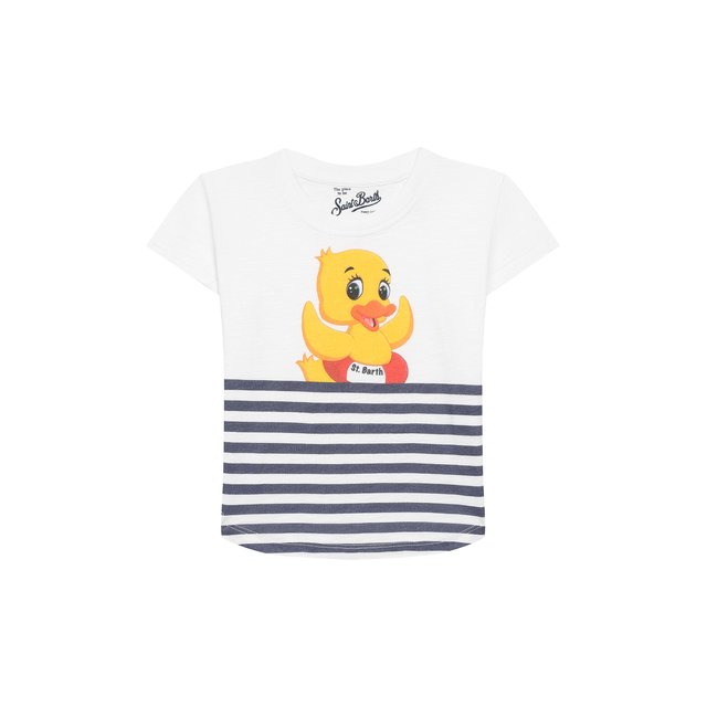 Хлопковая футболка MC2 SAINT BARTH 11006672