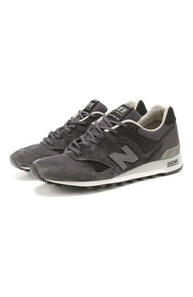 Мужские комбинированные кроссовки 577 NEW BALANCE серого цвета по цене 22480 руб., арт. M577DGG/D | Фото 1 Мужские комбинированные кроссовки 577 NEW BALANCE серого цвета, арт. M577DGG/D | Фото 1