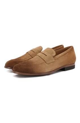 Мужские замшевые пенни-лоферы TOD’S бежевого цвета по цене 53750 руб., арт. XXM32C0CS70REK | Фото 1 Мужские замшевые пенни-лоферы TOD’S бежевого цвета, арт. XXM32C0CS70REK | Фото 1