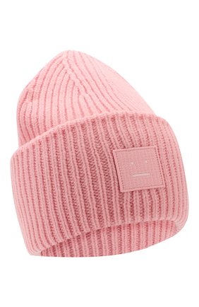 Мужская шерстяная шапка ACNE STUDIOS розового цвета по цене 10500 руб., арт. D40009/M | Фото 1 Мужская шерстяная шапка ACNE STUDIOS розового цвета, арт. D40009/M | Фото 1