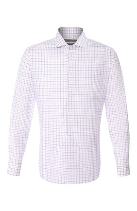 Мужская хлопковая сорочка CORNELIANI фиолетового цвета по цене 22950 руб., арт. 85P002-0111509/00 | Фото 1 Мужская хлопковая сорочка CORNELIANI фиолетового цвета, арт. 85P002-0111509/00 | Фото 1