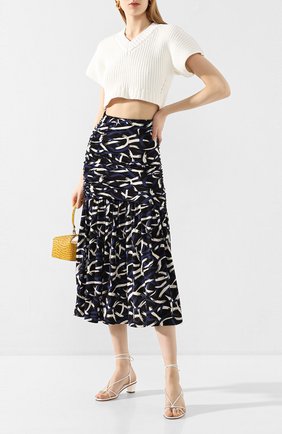 Женская юбка из вискозы M MISSONI черно-белого цвета по цене 31100 руб., арт. 2DH00118/2J002M | Фото 2 Женская юбка из вискозы M MISSONI черно-белого цвета, арт. 2DH00118/2J002M | Фото 2