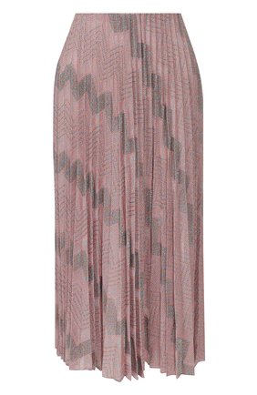 Женская юбка из смеси хлопка и вискозы M MISSONI розового цвета по цене 43600 руб., арт. 2DH00100/2J001V | Фото 1 Женская юбка из смеси хлопка и вискозы M MISSONI розового цвета, арт. 2DH00100/2J001V | Фото 1