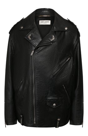 Женская кожаная куртка SAINT LAURENT черного цвета по цене 348000 руб., арт. 589446/Y5RD2 | Фото 1 Женская кожаная куртка SAINT LAURENT черного цвета, арт. 589446/Y5RD2 | Фото 1